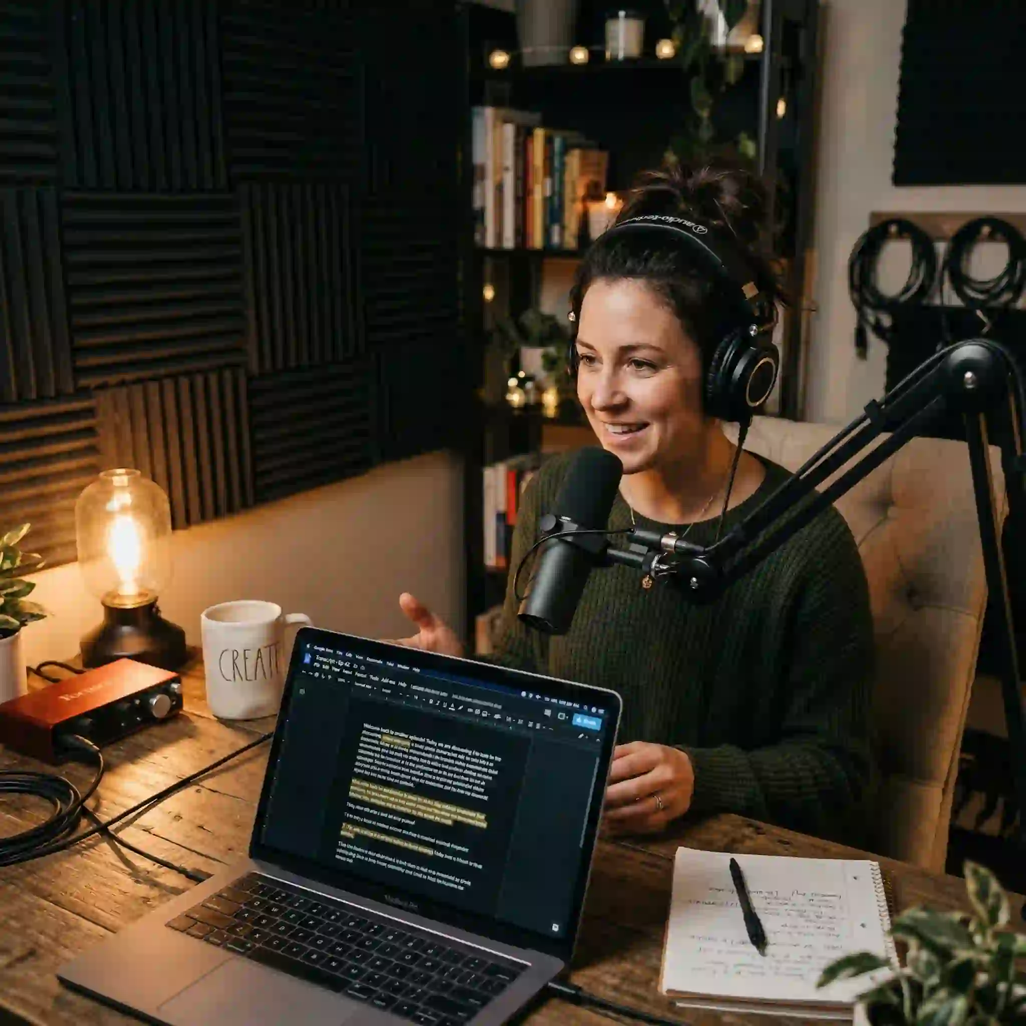 Podcasters and Transcribers