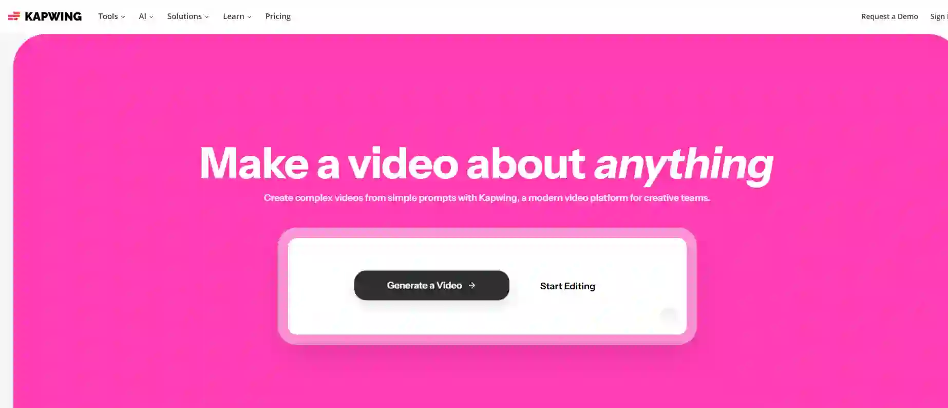 Kapwing online editor supporting lightweight audiovisual translation subtitling tasks, enabling quick subtitle creation for social videos with intuitive interfaces, convenient uploads, and simple timeline adjustments.