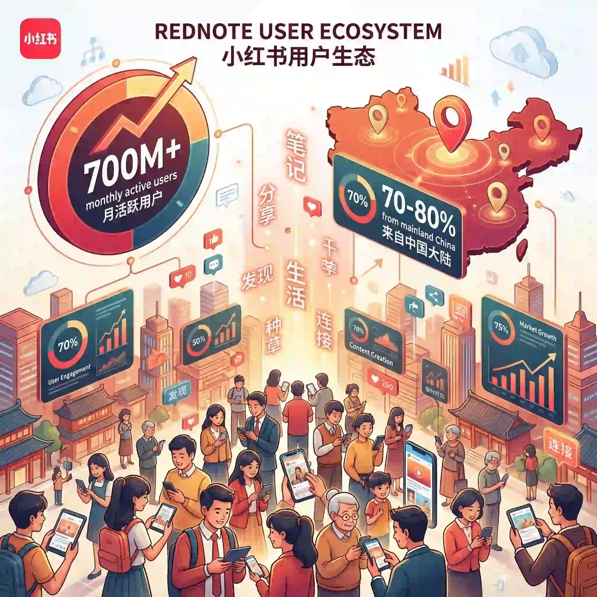 Understanding the unique rednote user ecosystem to learn how to add chinese subtitles on rednote and engage with millions of users