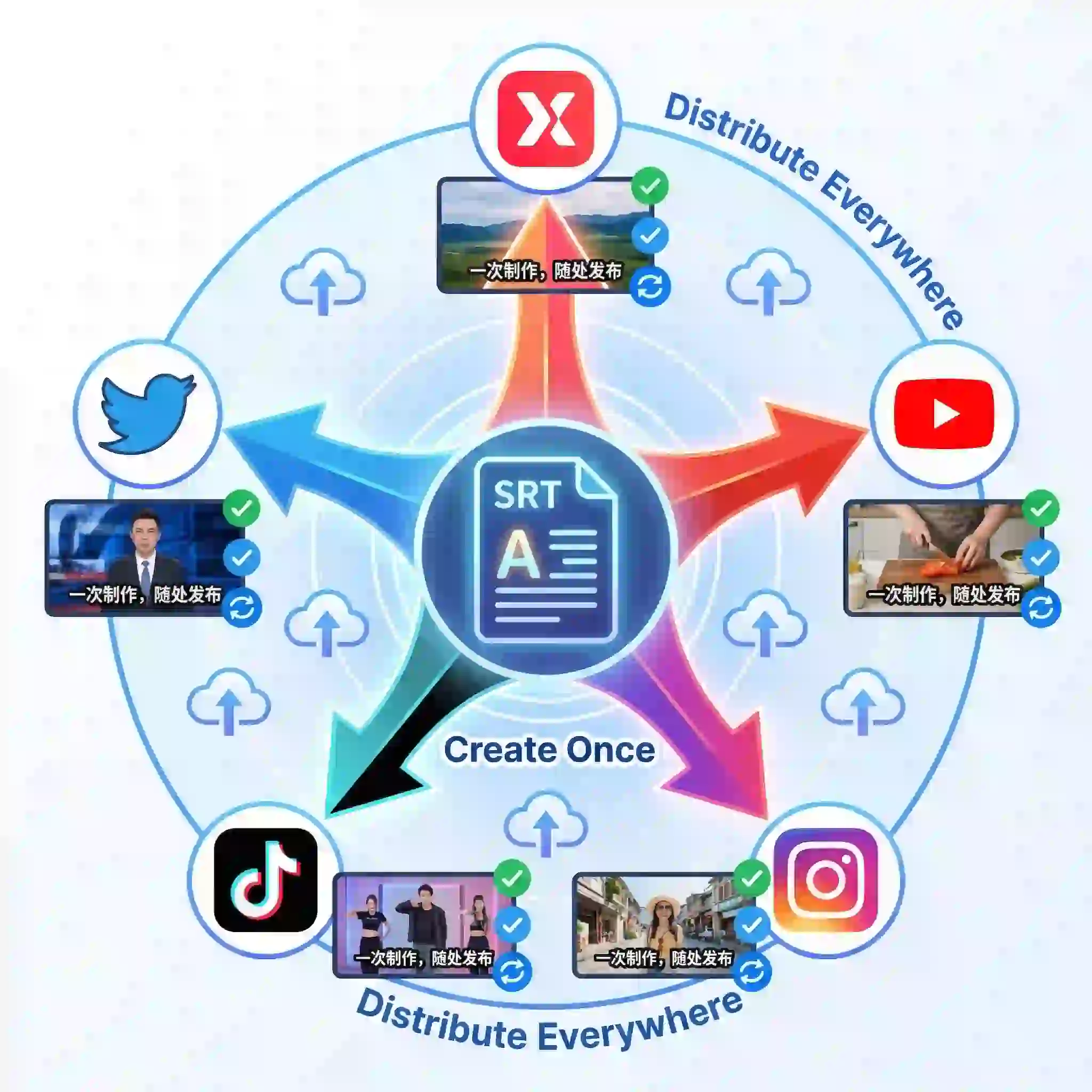 Implementing a one creation multi-platform distribution strategy after mastering how to add chinese subtitles on rednote for maximum global reach