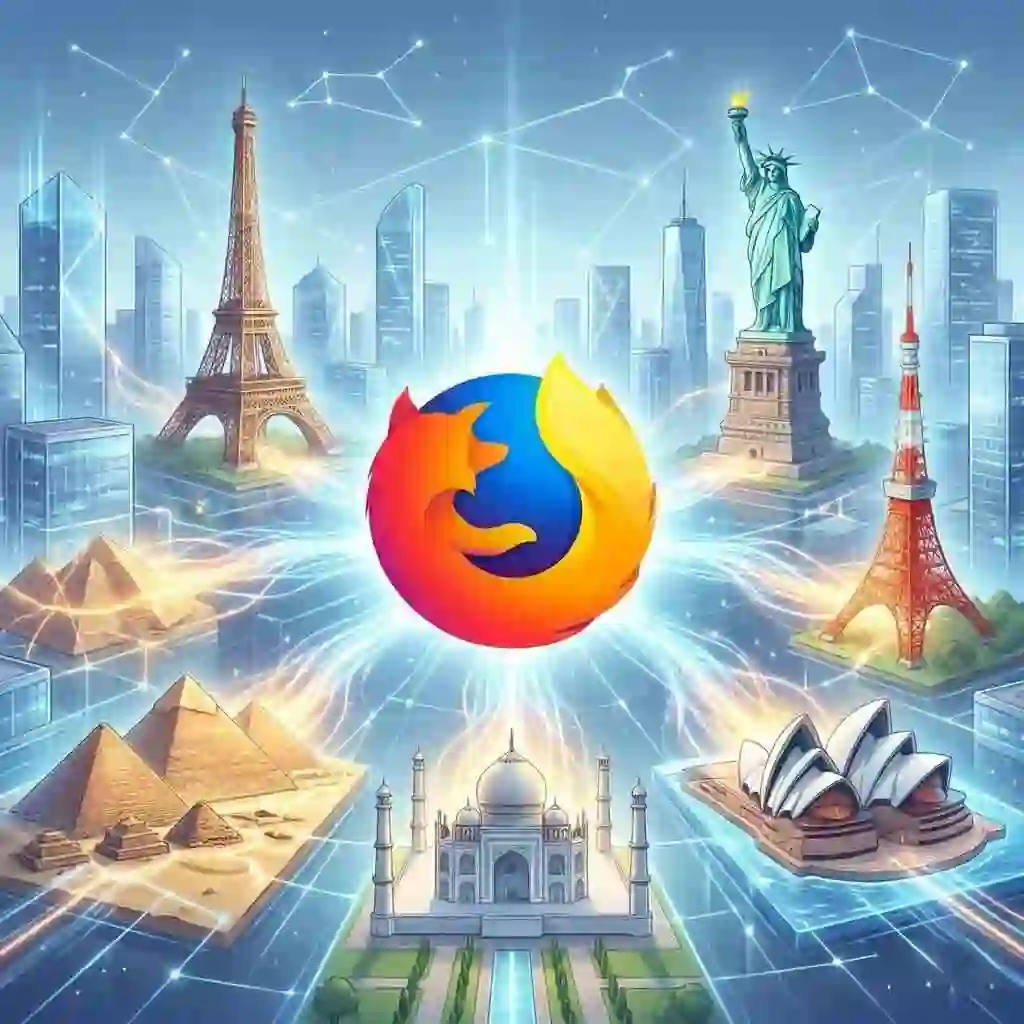 Visual representation of a browser transforming into a powerful communication tool, demonstrating how to effectively translate page in mozilla to overcome language barriers and access global content without limitations